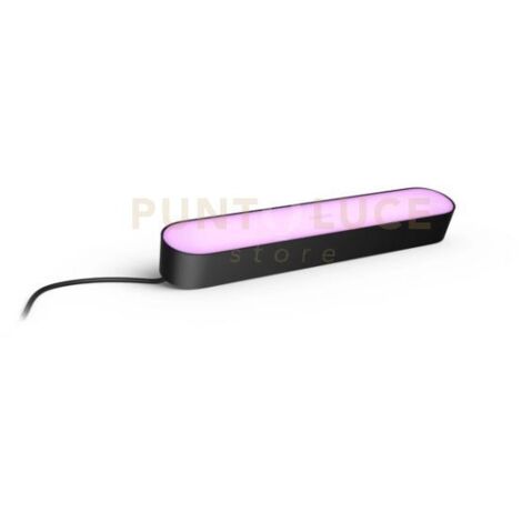 Philips Hue Play Kit Lampada da Tavolo LED Smart Nero ZigBee Dimmerabile 500lm
