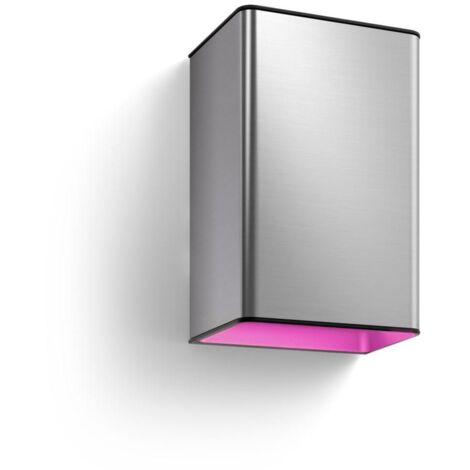 Philips Hue Resonate Aplique de Pared Exterior Acero Inoxidable