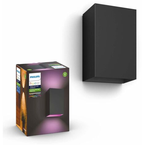 Philips Hue Resonate white color LED Wandleuchte schwarz