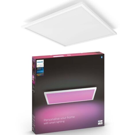 Philips hue surimu panneau led 60w 60x60cm blanc 929002966401 35507100