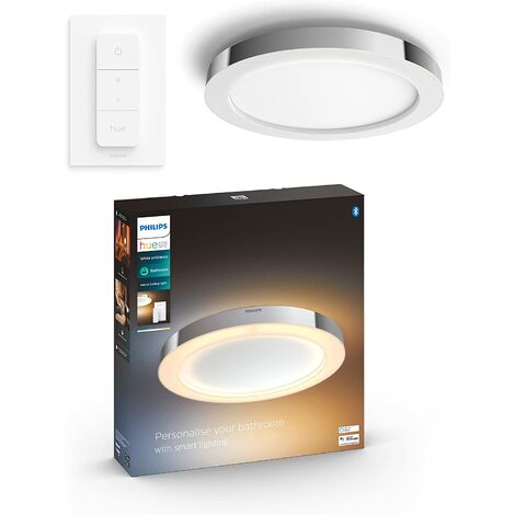 Philips Hue White and Color Ambiance, Lampe à poser Gradient Signe Noir,  compatible Bluetooth, fonctionne avec Alexa, Google Assistant et Apple  Homekit
