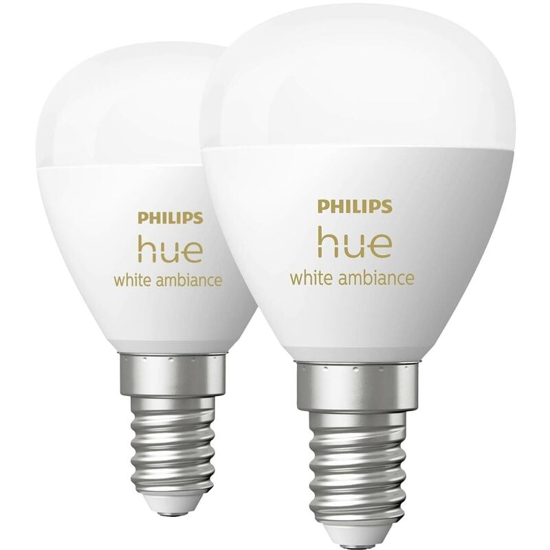 Philips - Lighting Hue Ampoule à led 8719514491168 cee: f (a - g) Hue White Ambiance Luster E14 5.1 w cee: f (a - g) R422932