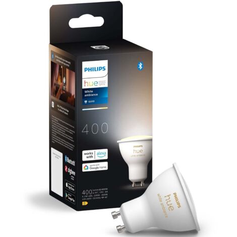 Philips Hue White Ambiance GU10 Smarte Lampe Weiß
