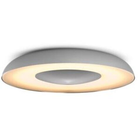 Philips Hue White Ambiance STILL Plafonnier 32W - Aluminium (Télécommande incluse), fonctionne avec Alexa, Google Assistant et Apple Homekit
