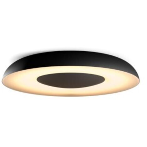 Philips Hue White Ambiance STILL Plafonnier 32W - Noir (Télécommande incluse), compatible Bluetooth, fonctionne avec Alexa, Google Assistant et Apple Homekit