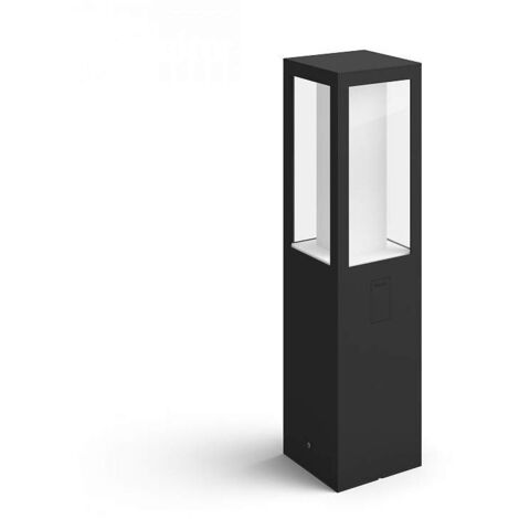 Philips Hue White and Color Ambiance Impress, Lampada da Terra Smart da Esterno, Nero