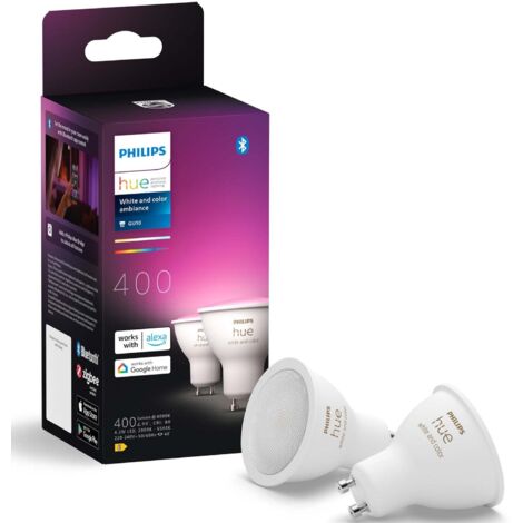 Philips Hue White & Color Ambiance GU10 Verbundene Lampe