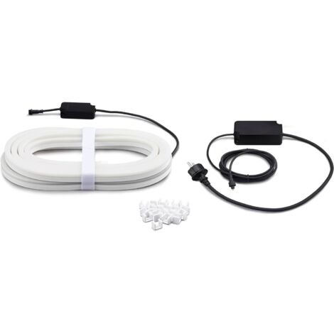 Philips Hue White & Color Ambiance, Lightstrip 5m extérieur + pont de connexion
