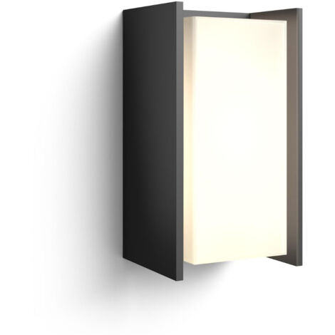Philips Hue White Turaco LED Wandleuchte anthrazit