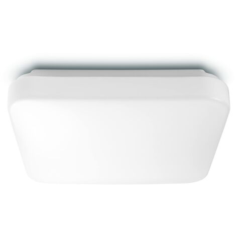 Philips Illuminazione - Plafoniera LED a soffitto 32x32 cm, 4000 K, 17 W, bianco 915004575603