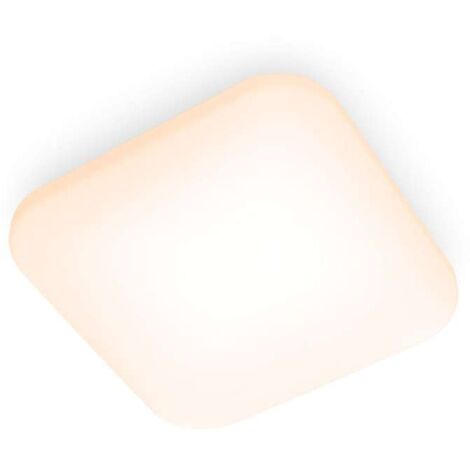 Philips Iluminación - Luminaria LED 26x26 cm, 2700 K, 12 W, blanco 929003313201