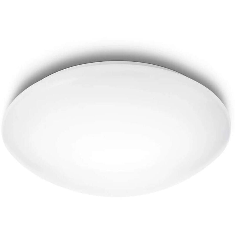 MyLiving - Plafoniera led, diametro 28 cm, 2700 k, 12 w, bianco 915005503501 - Philips