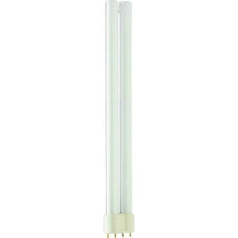 Philips lampada fluorescente compatta lampadina senza alimentatore integrato fluorescente 24w 2g11 master pl-l 4 pin 24 w pl2484
