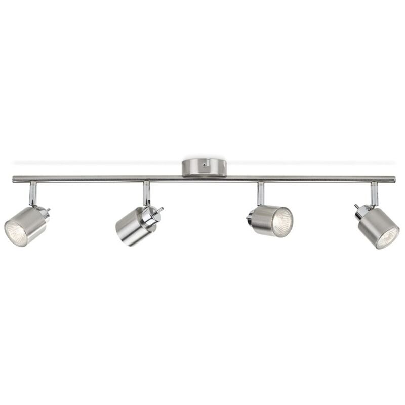 Philips Lampadario con 4 Faretti led GU10 da Soffitto Cucina Soggiorno Lampadina