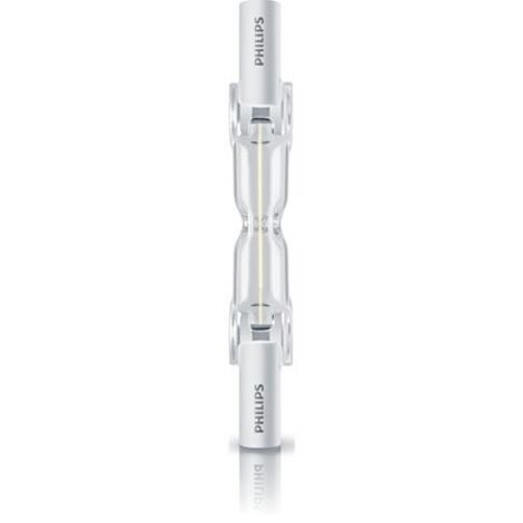 Philips Lampadina Alogena Lineare 80W R7s Bianco Caldo 2900K 1415lm