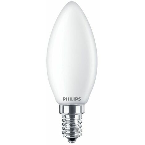 PHILIPS Lampadina LED Candela E14 6,5W 806lm 6500K Luce Fredda 3,5x9,7cm