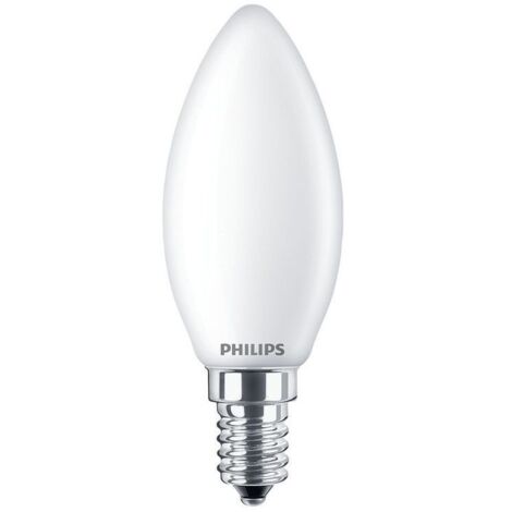 PHILIPS Lampadina LED Candela E14 6,5W 806lm 6500K Luce Fredda 3,5x9,7cm