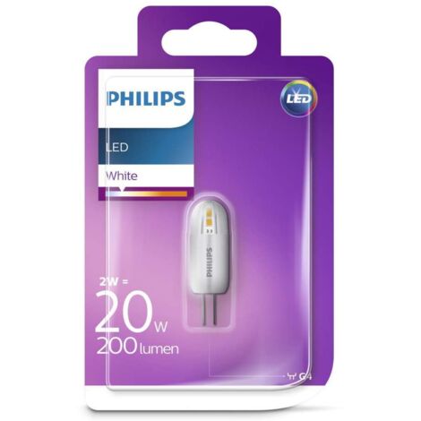 Philips Lampadina LED Capsula G4 1,7W 205lm 3000K 12V Lunga Durata