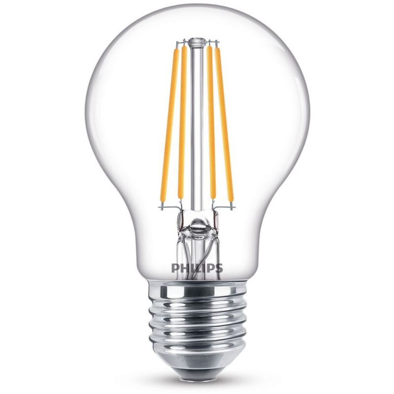 Lampadina led Philips Bombilla Trasparente a+ 60 w...