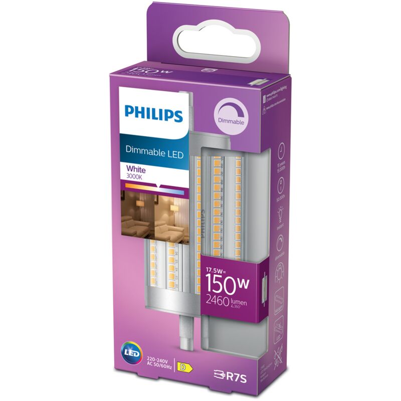 

LED 150W R7S 118mm WH D - Philips