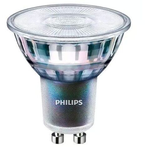 Philips LED 70769200 LED CEE G (A - G) GU10 forme de cône 5.5 W = 50 W blanc chaud (Ø x L) 50 mm x 54 mm à intensité variable 1 pc(s) S523812