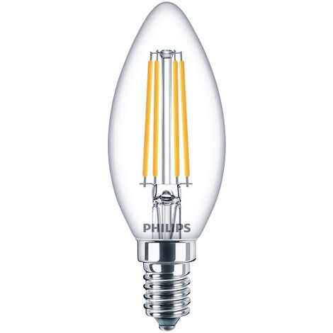 Philips LED 76221600 LED EEK E (A - G) E14 6.5 W = 60 W Kaltweiß (Ø x L) 3.5 cm x 9.7 cm 1 St.