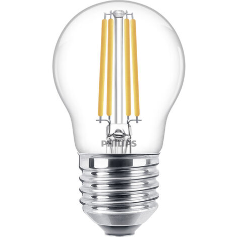 Philips LED 76231500 LED EEK E (A - G) E27 Tropfenform 6.5 W = 60 W Warmweiß (Ø x L) 4.5 cm x 7.8 cm