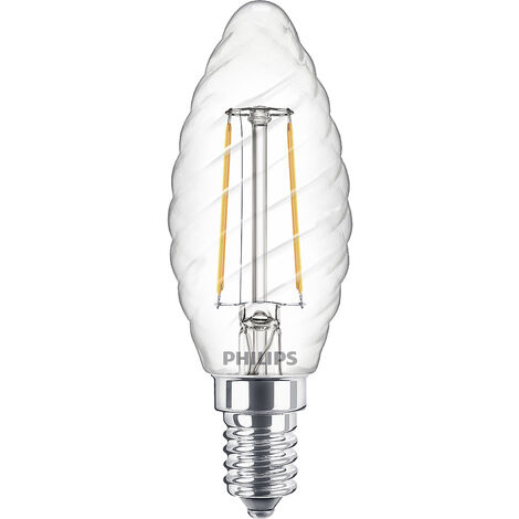 Philips LED 76235300 LED EEK E (A - G) E14 Kerzenform 2 W = 25 W Warmweiß (Ø x L) 3.5 cm x 9.7 cm 1