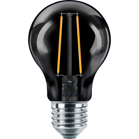 Philips LED 76239100 LED CEE F (A - G) E27 forme de poire 1.5 W = 15 W blanc chaud (Ø x L) 6 cm x 10.4 cm 1 pc(s) A807212