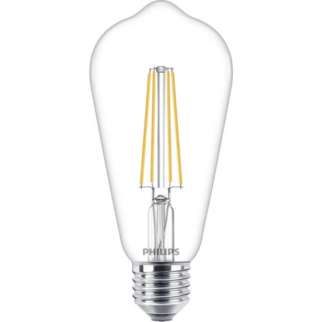 Philips LED 76303900 LED EEK F (A - G) E27 Spezialform 4.3 W = 40 W Warmweiß (Ø x L) 6.4 cm x 14 cm