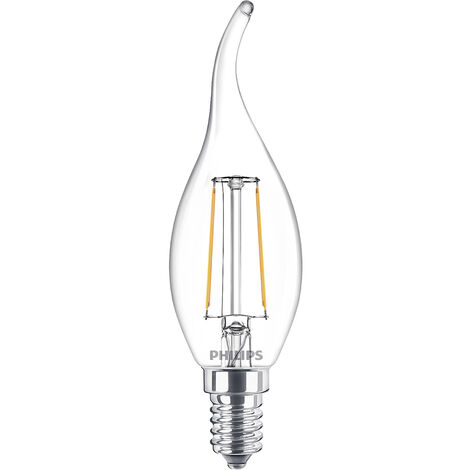 Philips LED 76319000 LED EEK E (A - G) E14 Kerzenform 2 W = 25 W Warmweiß (Ø x L) 3.5 cm x 12.3 cm