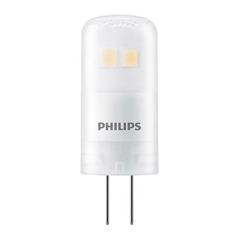 Philips LED 76755600 LED CEE F (A - G) G4 culot à ergots 1 W = 10 W blanc chaud (Ø x L) 1.3 cm x 3.5 cm 1 pc(s) A807502