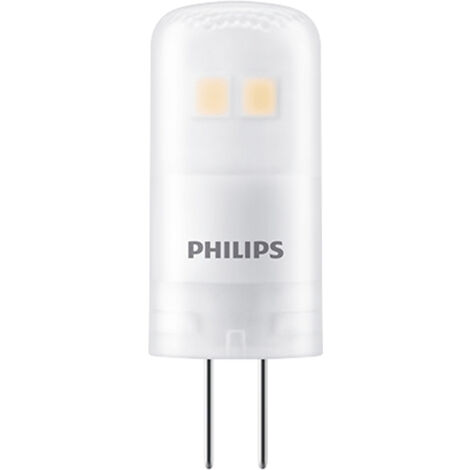 Philips LED 76755600 LED EEK F (A - G) G4 Stiftsockel 1 W = 10 W Warmweiß (Ø x L) 1.3 cm x 3.5 cm 1