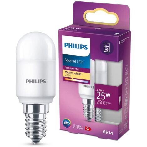 Philips LED 77195900 LED CEE G (A - G) E14 forme de bâton 3.2 W = 25 W blanc chaud (Ø x L) 2.5 cm x 7.1 cm 1 pc(s) A807382