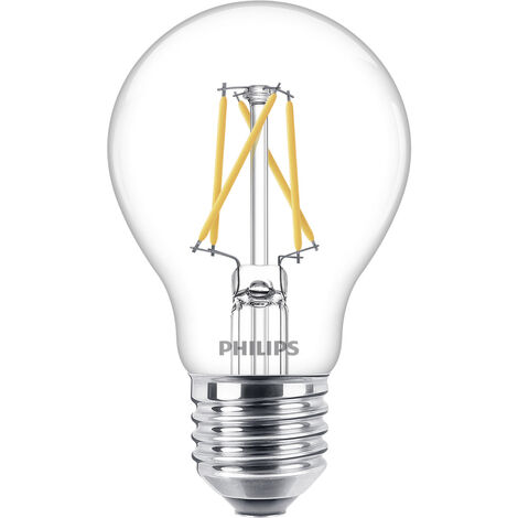 Philips LED 77213001 LED EEK F (A - G) E27 Glühlampenform 7.5 W, 3 W, 1.6 W = 60 W, 30 W, 16 W Warmw