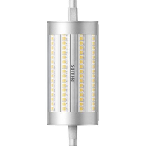 Philips LED 77401100 LED CEE D (A - G) forme de bâton 17.5 W = 150 W blanc chaud (Ø x L) 4.2 cm x 11.8 cm à intensité variable 1 pc(s) A866342