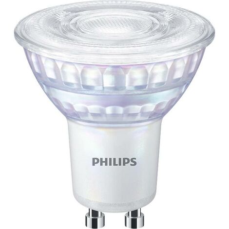 Philips LED 77411000 LED CEE F (A - G) GU10 réflecteur 2.6 W = 35 W blanc chaud (Ø x L) 5 cm x 5.4 cm à intensité variable 1 pc(s) A807172