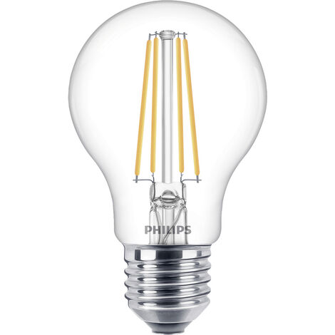 Philips LED 77757900 LED EEK E (A - G) E27 Glühlampenform 7 W = 60 W Warmweiß (Ø x L) 6 cm x 10.6 cm