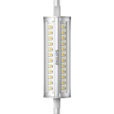 Philips LED 78037100 LED EEK E (A - G)  Stabform 14 W = 100 W Warmweiß (Ø x L) 2.9 cm x 11.8 cm dimm