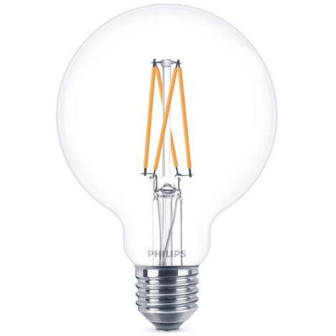 Philips LED 871951432395700 LED EEK D (A - G) E27 Globeform 6 W = 60 W Warmweiß (Ø x L) 95 mm x 137