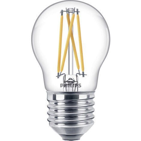 Philips LED 871951432441100 LED EEK D (A - G) E27 Tropfenform 3.4 W = 40 W Warmweiß (Ø x L) 45 mm x