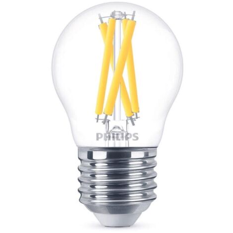 Philips LED 871951432463300 LED EEK D (A - G) E27 Tropfenform 5.9 W = 60 W Warmweiß (Ø x L) 45 mm x