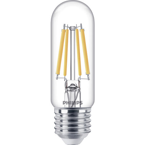 Philips LED 871951436134800 LED EEK E (A - G) E27 Stabform 6.5 W = 60 W Naturweiß (Ø x L) 32 mm x 10
