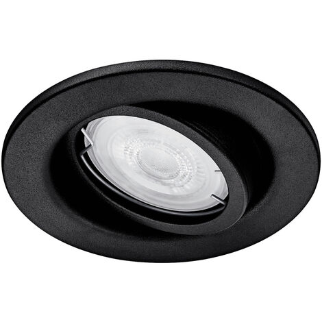 Philips LED 8720169266858 Fresco LED-Einbauleuchte    GU10 4.6 W Schwarz