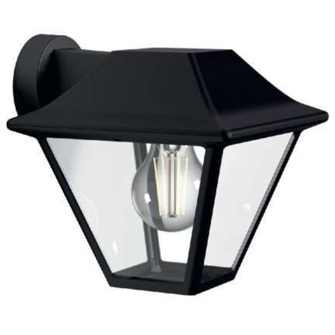 Philips LED Alpenglow Lampada da Parete per Esterni, Lanterna con Supporto a Muro, Nero
