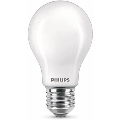 PHILIPS LED Classic 60W Standard E27 Blanco Cálido No Dimmable Pack de 2