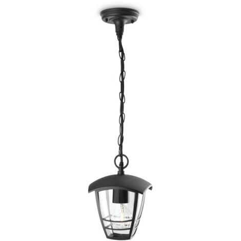 Philips LED Creek Sospensione Lanterna per Esterni, Nero