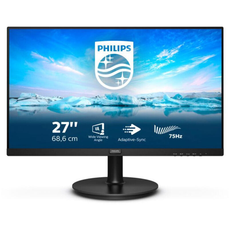 Philips - V-Line 272V8LA 68,6cm (27') fhd va Monitor 16:9 hdmi/dp/vga 75Hz 4ms