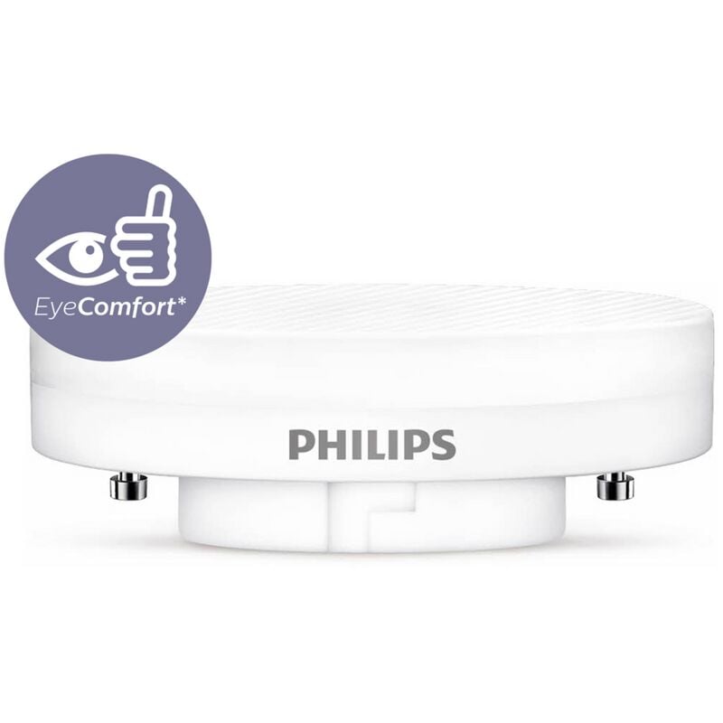 

LED Foco Bombilla, 500LM GX53, Luz Blanca Cálida, No Regulable - Philips