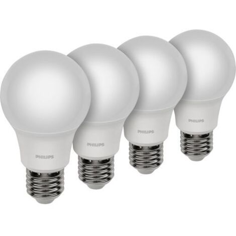 Philips LED Lampe E27 4er Set 10W (75W) 2700K